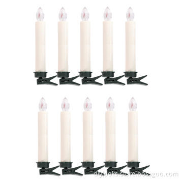Wireless Remote Control LED Christmas Tree Candles with BatteriesNew